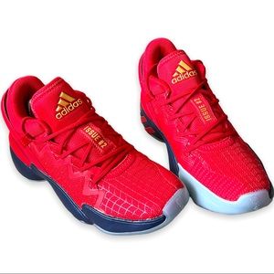 NWOB 🕸 Adidas D.O.N. Issue 2 Marvel Spiderman- size 5Y 🕸